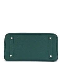 Hermes Birkin 30 Malachite Togo Palladium Hardware
