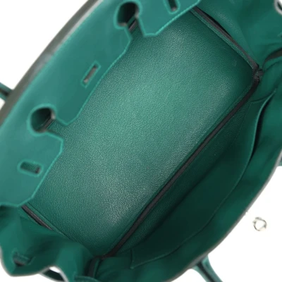 Hermes Birkin 30 Malachite Togo Palladium Hardware