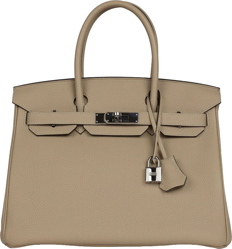 Hermes Birkin 30 Trench Togo Palladium Hardware