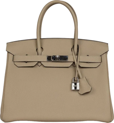 Hermes Birkin 30 Trench Togo Palladium Hardware Hermes Birkin 30 Trench Togo Palladium Hardware