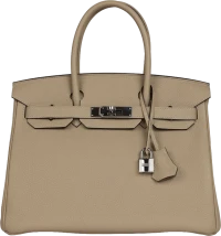 Hermes Birkin 30 Trench Togo Palladium Hardware Hermes Birkin 30 Trench Togo Palladium Hardware