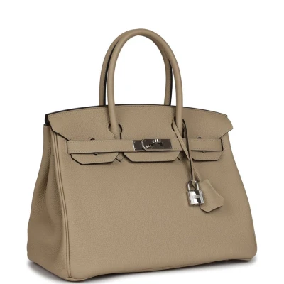 Hermes Birkin 30 Trench Togo Palladium Hardware Hermes Birkin 30 Trench Togo Palladium Hardware