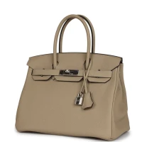 Hermes Birkin 30 Trench Togo Palladium Hardware Hermes Birkin 30 Trench Togo Palladium Hardware