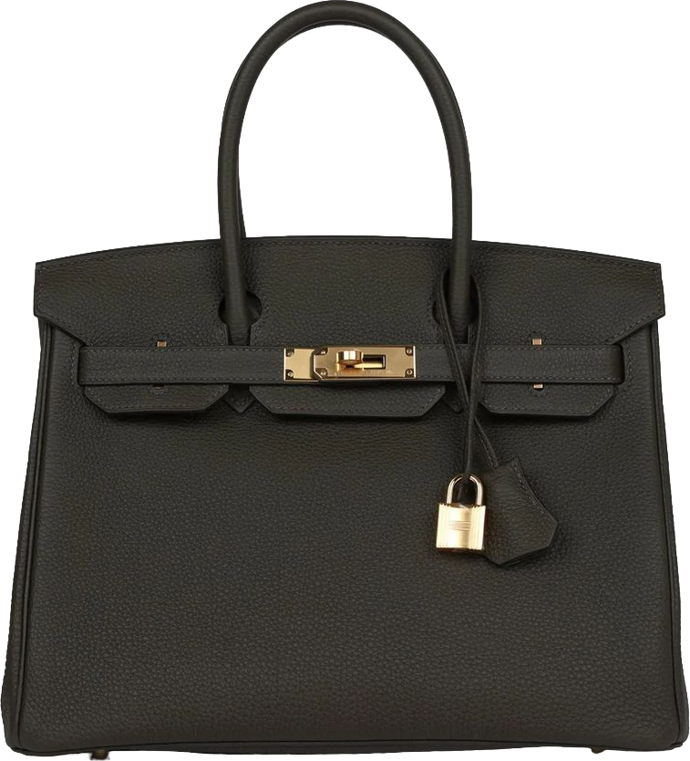 Hermes Birkin 30 Vert de Gris Togo Gold Hardware