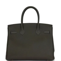 Hermes Birkin 30 Vert de Gris Togo Gold Hardware Hermes Birkin 30 Vert de Gris Togo Gold Hardware