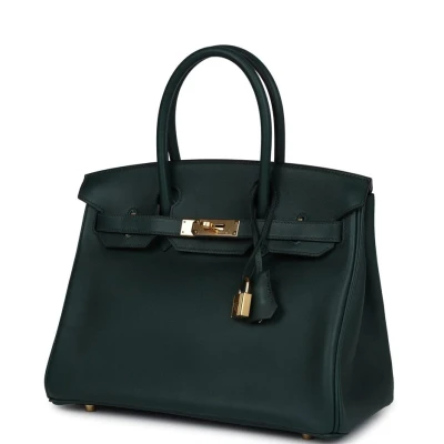 Hermes Birkin 30 Vert Tropical Jonathan Gold Hardware Hermes Birkin 30 Vert Tropical Jonathan Gold Hardware