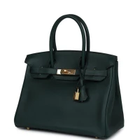 Hermes Birkin 30 Vert Tropical Jonathan Gold Hardware Hermes Birkin 30 Vert Tropical Jonathan Gold Hardware