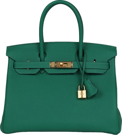 Hermes Birkin 30 Vert Vertigo Gold Hardware Hermes Birkin 30 Vert Vertigo Gold Hardware