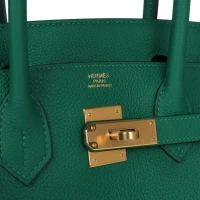 Hermes Birkin 30 Vert Vertigo Gold Hardware Hermes Birkin 30 Vert Vertigo Gold Hardware