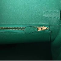 Hermes Birkin 30 Vert Vertigo Gold Hardware Hermes Birkin 30 Vert Vertigo Gold Hardware
