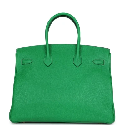Hermes Birkin 35 Bambou Clemence Gold Hardware Hermes Birkin 35 Bambou Clemence Gold Hardware