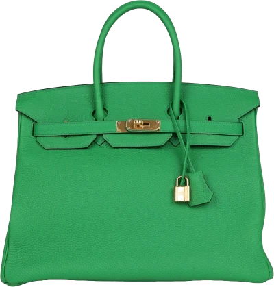 Hermes Birkin 35 Bambou Togo Gold Hardware Hermes Birkin 35 Bambou Togo Gold Hardware