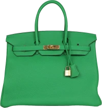 Hermes Birkin 35 Bambou Togo Gold Hardware Hermes Birkin 35 Bambou Togo Gold Hardware