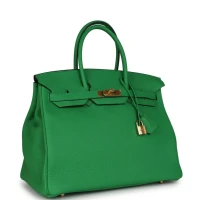 Hermes Birkin 35 Bambou Togo Gold Hardware Hermes Birkin 35 Bambou Togo Gold Hardware