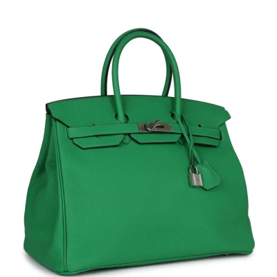 Hermes Birkin 35 Bambou Togo Gold Hardware Hermes Birkin 35 Bambou Togo Gold Hardware