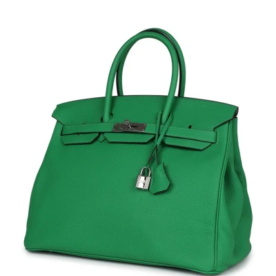 Hermes Birkin 35 Bambou Togo Gold Hardware Hermes Birkin 35 Bambou Togo Gold Hardware
