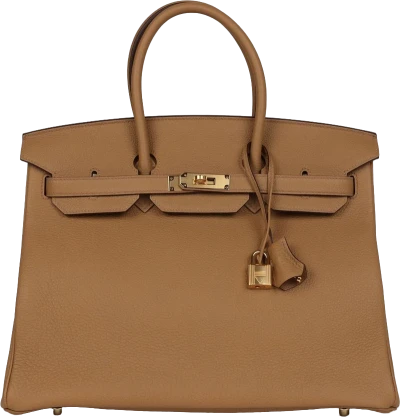 Hermes Birkin 35 Biscuit Togo Gold Hardware Hermes Birkin 35 Biscuit Togo Gold Hardware