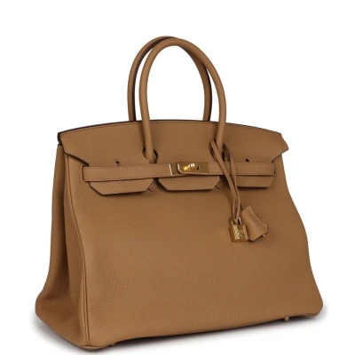 Hermes Birkin 35 Biscuit Togo Gold Hardware Hermes Birkin 35 Biscuit Togo Gold Hardware