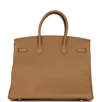 Hermes Birkin 35 Biscuit Togo Gold Hardware Hermes Birkin 35 Biscuit Togo Gold Hardware
