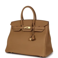 Hermes Birkin 35 Biscuit Togo Gold Hardware Hermes Birkin 35 Biscuit Togo Gold Hardware