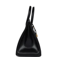 Hermes Birkin 35 Black Box Gold Hardware Hermes Birkin 35 Black Box Gold Hardware