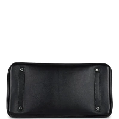 Hermes Birkin 35 Black Box Palladium Hardware Hermes Birkin 35 Black Box Palladium Hardware