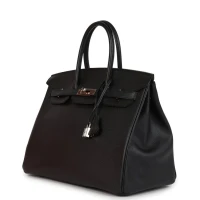 Hermes Birkin 35 Black Epsom Palladium Hardware Hermes Birkin 35 Black Epsom Palladium Hardware