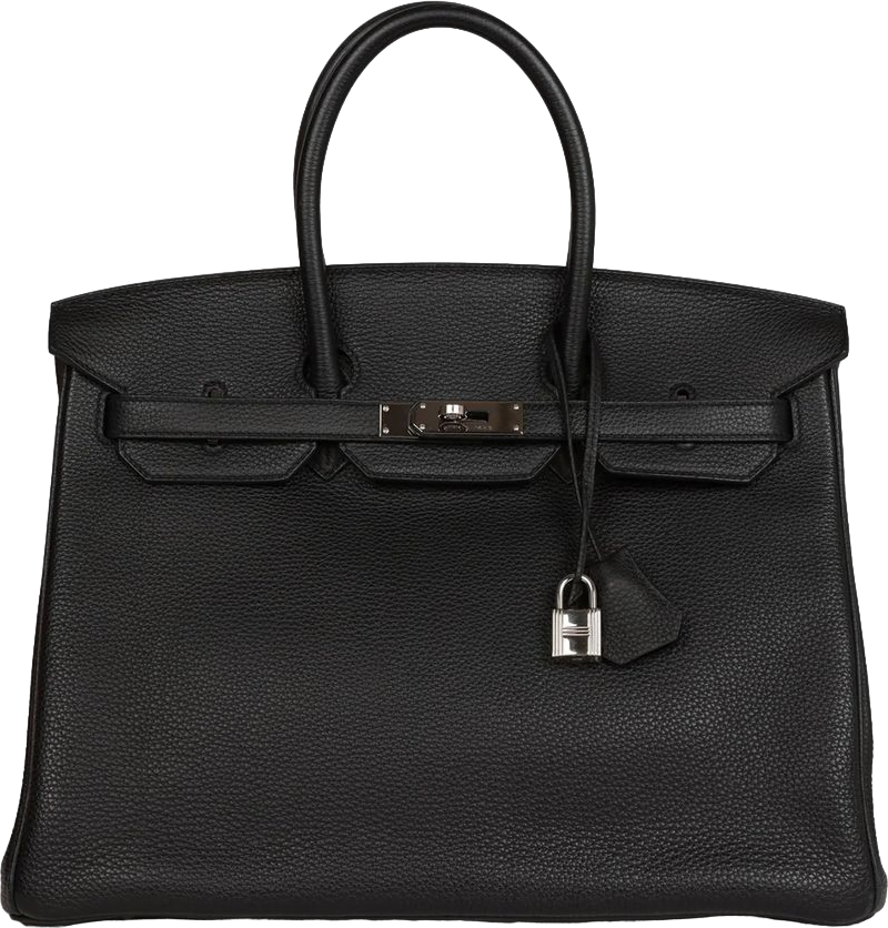 Hermes Birkin 35 Black Togo Palladium Hardware