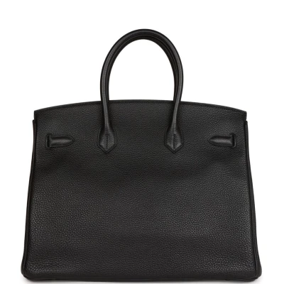 Hermes Birkin 35 Black Togo Palladium Hardware Hermes Birkin 35 Black Togo Palladium Hardware