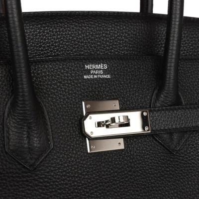Hermes Birkin 35 Black Togo Palladium Hardware Hermes Birkin 35 Black Togo Palladium Hardware