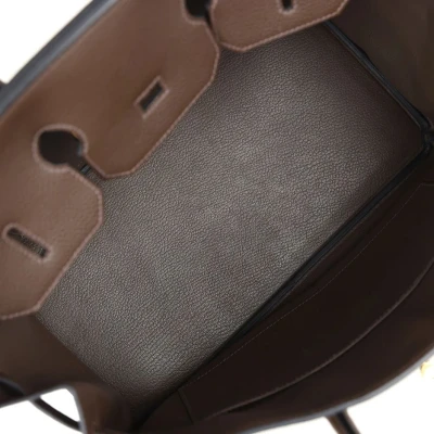 Hermes Birkin 35 Chocolate Togo Gold Hardware Hermes Birkin 35 Chocolate Togo Gold Hardware
