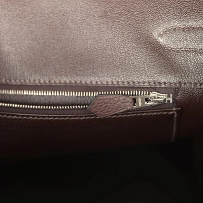 Hermes Birkin 35 Chocolate Togo Palladium Hardware Hermes Birkin 35 Chocolate Togo Palladium Hardware