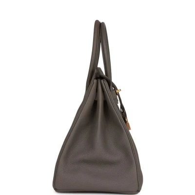 Hermes Birkin 35 Etain Togo Gold Hardware Hermes Birkin 35 Etain Togo Gold Hardware