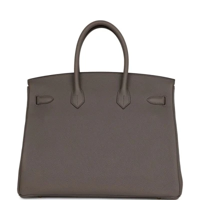 Hermes Birkin 35 Etain Togo Gold Hardware Hermes Birkin 35 Etain Togo Gold Hardware