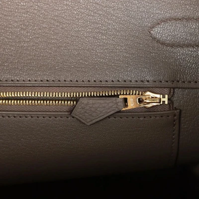 Hermes Birkin 35 Etain Togo Gold Hardware Hermes Birkin 35 Etain Togo Gold Hardware