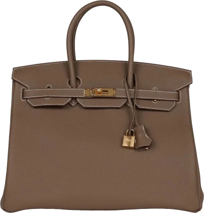 Hermes Birkin 35 Etoupe Togo Gold Hardware Hermes Birkin 35 Etoupe Togo Gold Hardware