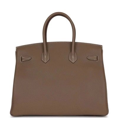 Hermes Birkin 35 Etoupe Togo Gold Hardware Hermes Birkin 35 Etoupe Togo Gold Hardware