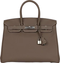 Hermes Birkin 35 Etoupe Togo Palladium Hardware Hermes Birkin 35 Etoupe Togo Palladium Hardware