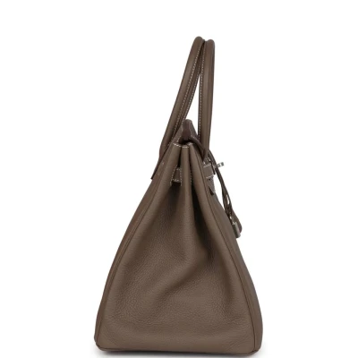 Hermes Birkin 35 Etoupe Togo Palladium Hardware Hermes Birkin 35 Etoupe Togo Palladium Hardware