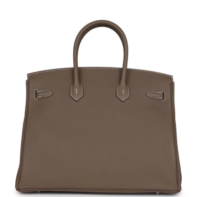 Hermes Birkin 35 Etoupe Togo Palladium Hardware Hermes Birkin 35 Etoupe Togo Palladium Hardware