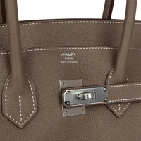 Hermes Birkin 35 Etoupe Togo Palladium Hardware Hermes Birkin 35 Etoupe Togo Palladium Hardware