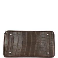 Hermes Birkin 35 Gris Elephant Matte Alligator Palladium Hardware Hermes Birkin 35 Gris Elephant Matte Alligator Palladium Hardware