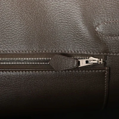 Hermes Birkin 35 Gris Elephant Matte Alligator Palladium Hardware Hermes Birkin 35 Gris Elephant Matte Alligator Palladium Hardware