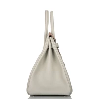 Hermes Birkin 35 Gris Perle Togo Palladium Hardware
