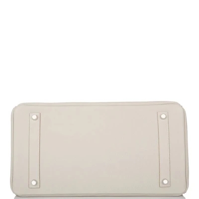 Hermes Birkin 35 Gris Perle Togo Palladium Hardware