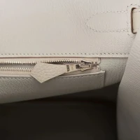 Hermes Birkin 35 Gris Perle Togo Palladium Hardware