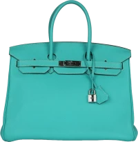 Hermes Birkin 35 Lagoon Togo Palladium Hardware Hermes Birkin 35 Lagoon Togo Palladium Hardware