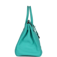 Hermes Birkin 35 Lagoon Togo Palladium Hardware Hermes Birkin 35 Lagoon Togo Palladium Hardware