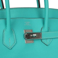Hermes Birkin 35 Lagoon Togo Palladium Hardware Hermes Birkin 35 Lagoon Togo Palladium Hardware