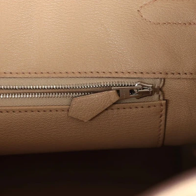 Hermes Birkin 35 Poussiere Matte Alligator Palladium Hardware Hermes Birkin 35 Poussiere Matte Alligator Palladium Hardware